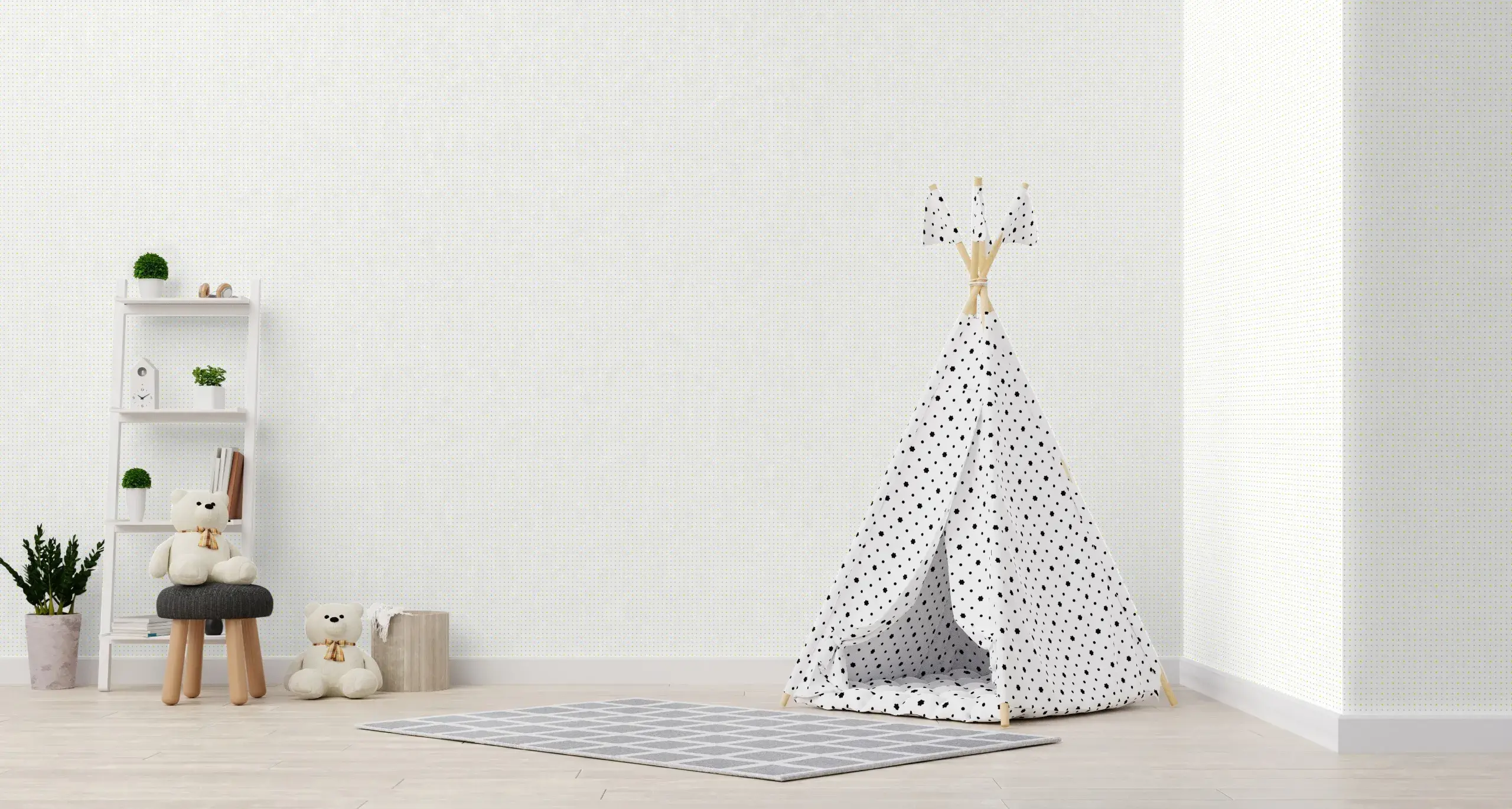 Yellow Embossed Wallpaper – Cheerful Playful (8940-1)